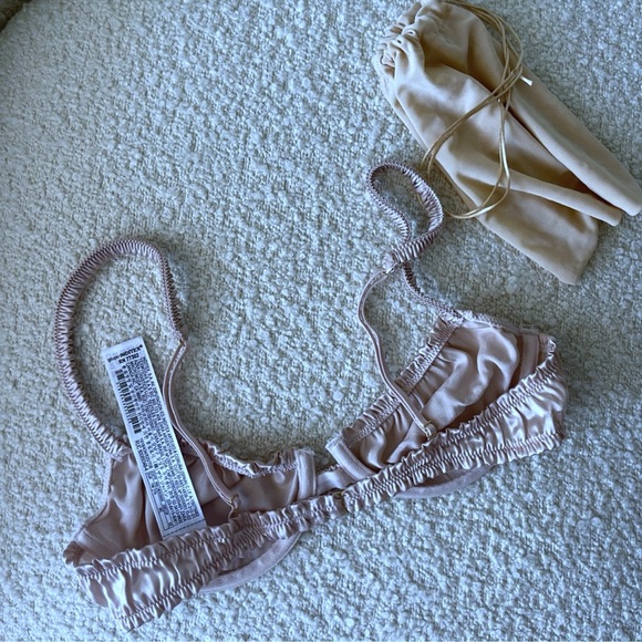 ZARA SILK BRA NWOT - Picture 3 of 5